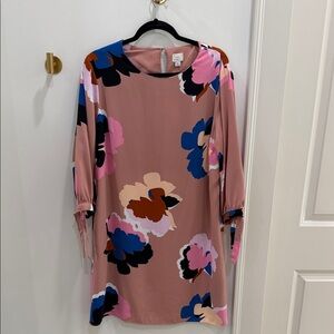 Floral Print Dress in Pink and Blue from Target